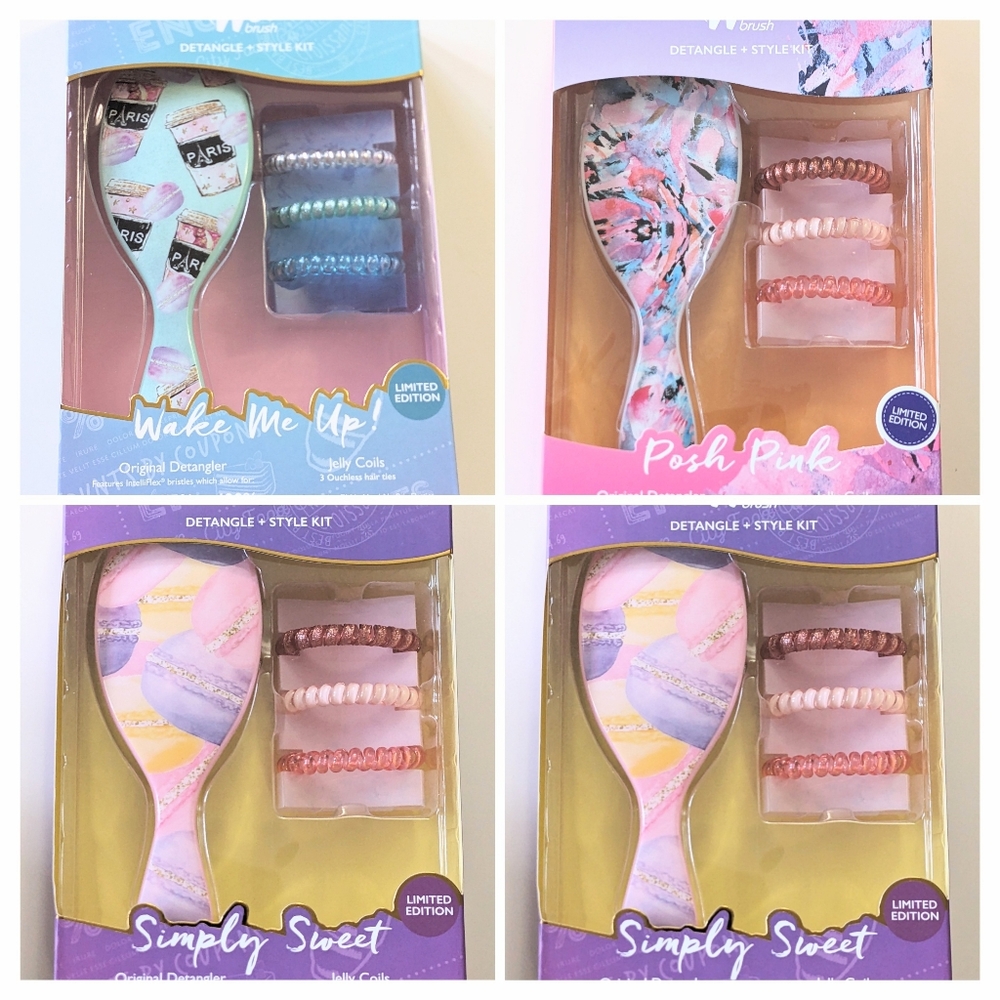 WET BRUSH, *Limited Edition* Original Detangler Brush & Jelly Coils
